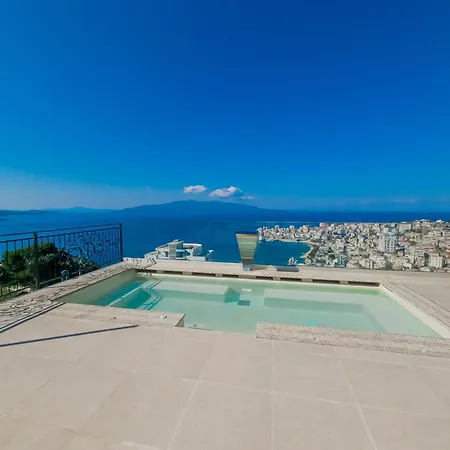 Sunset Shoreline - Sea View - Free Private Parking - Pool 호텔 Sarandë