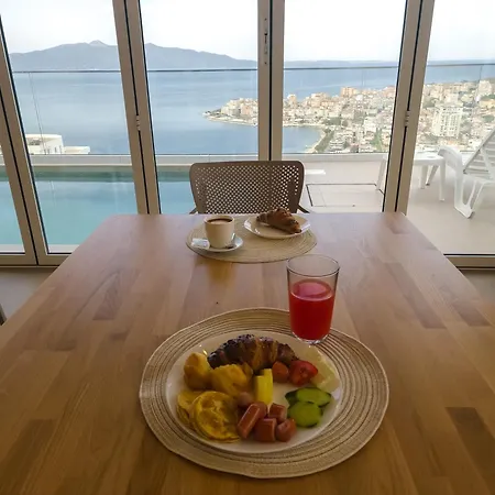 호텔 Sunset Shoreline - Sea View - Free Private Parking - Pool 4*